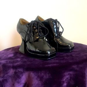 Vintage Demonia Gothic Coffin Shoes